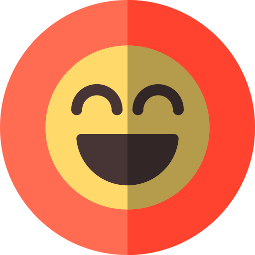 szczęśliwy Generic color fill ikona