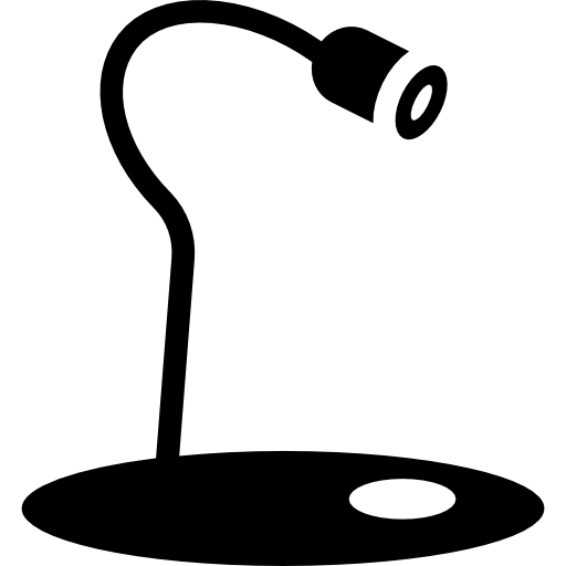 Lamp Vector Market Fill icon