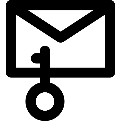 e-mail Vector Market Bold Rounded ikona