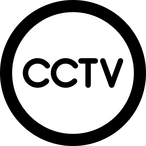 cctv Vector Market Bold Rounded Ícone