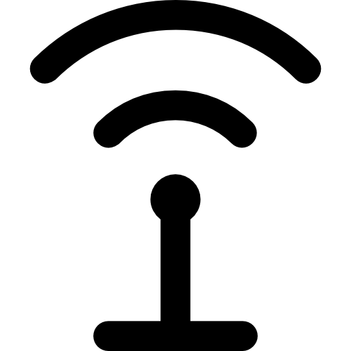 wifi Vector Market Bold Rounded icona