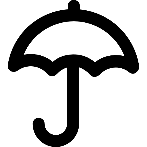 parasol Vector Market Bold Rounded ikona