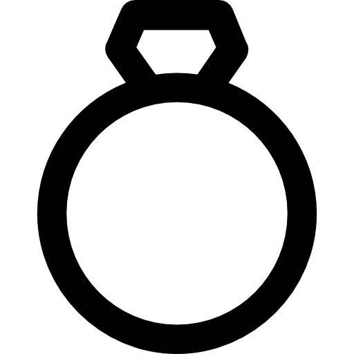 pierścień Vector Market Bold Rounded ikona