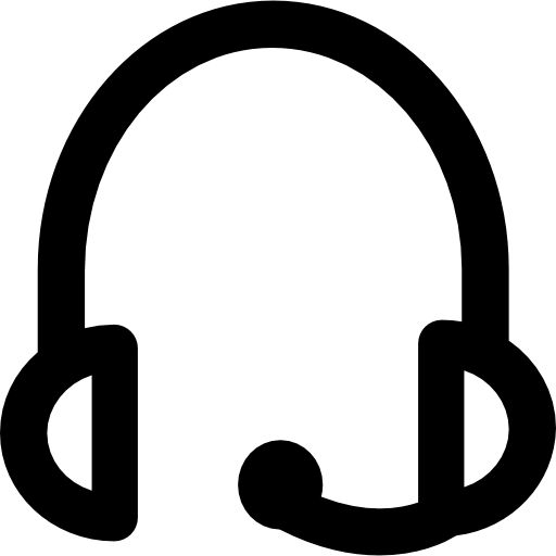 zestaw słuchawkowy Vector Market Bold Rounded ikona