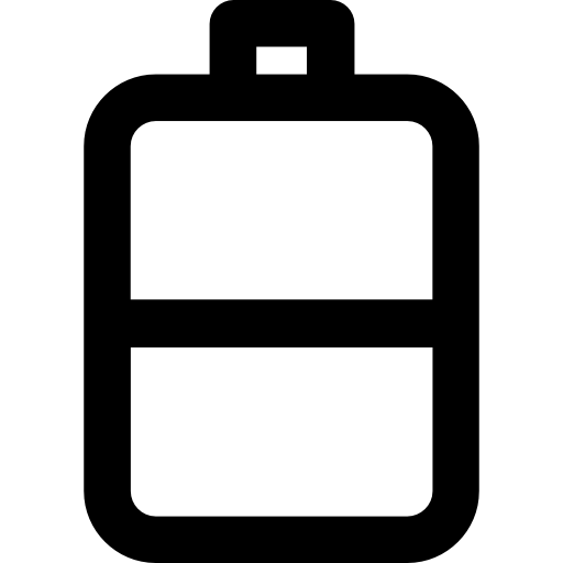 batterie Vector Market Bold Rounded icon
