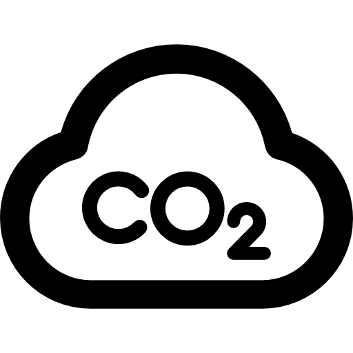 co2 Vector Market Bold Rounded icon
