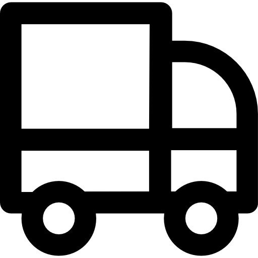 caminhão de entrega Vector Market Bold Rounded Ícone