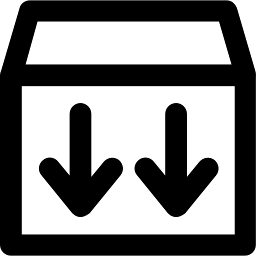 サイドダウン Vector Market Bold Rounded icon