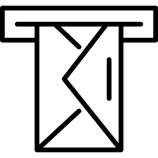 Конверт Detailed Straight Lineal иконка