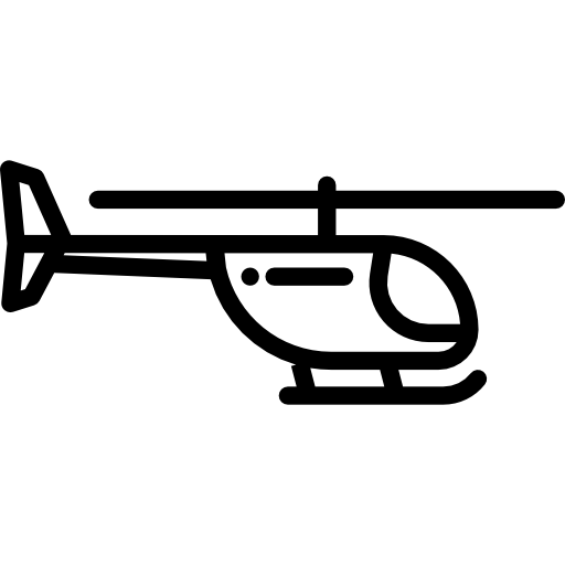helicóptero Special Lineal icono