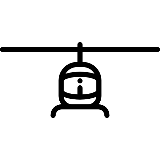 helicóptero Special Lineal icono