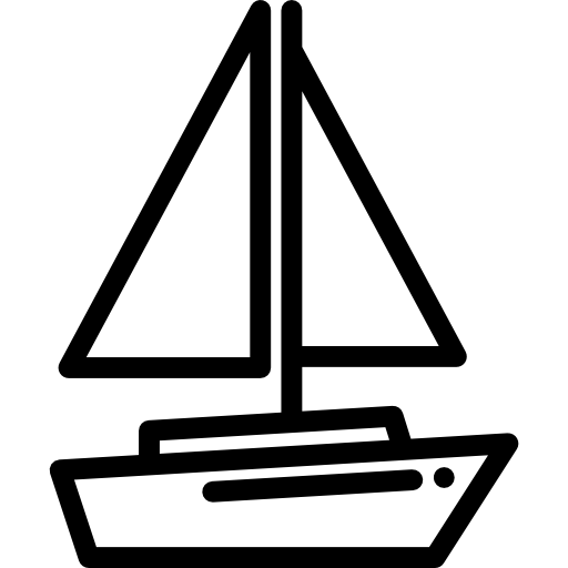 barco a vela Special Lineal Ícone