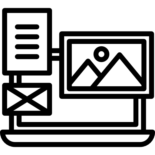 ordenador portátil Special Lineal icono