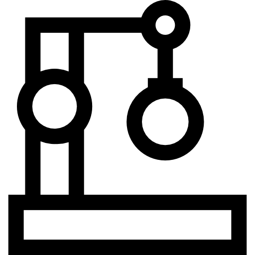 maszyneria Basic Straight Lineal ikona
