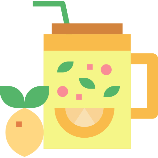 Lemonade Smalllikeart Flat icon