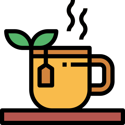 Горячий чай Smalllikeart Lineal Color иконка