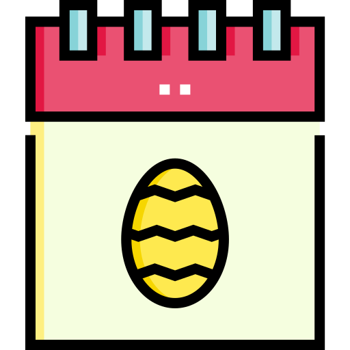 ostern Detailed Straight Lineal color icon