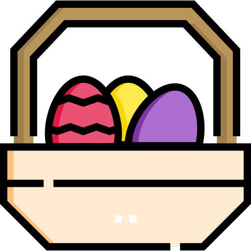 Ovos de pascoa Detailed Straight Lineal color Ícone