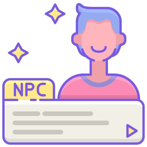 npc Flaticons Lineal Color icon