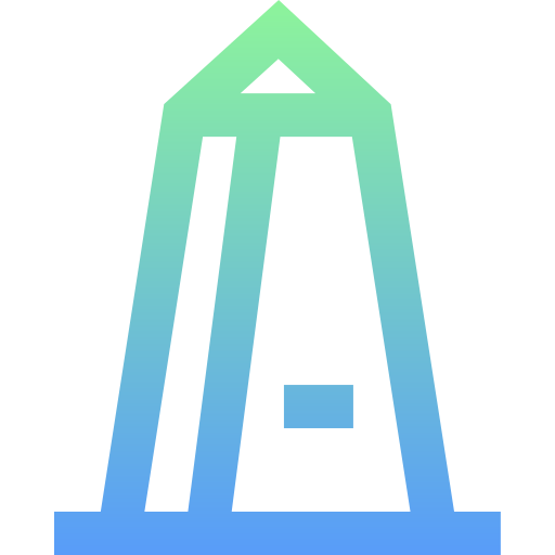 obelisco Super Basic Straight Gradient icona