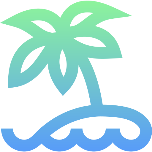 Isla Super Basic Straight Gradient icono
