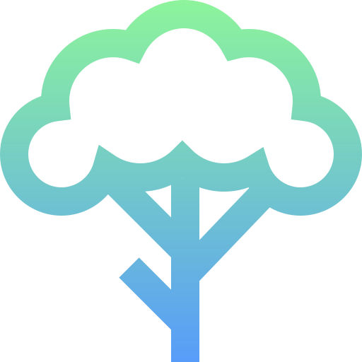 drzewo Super Basic Straight Gradient ikona
