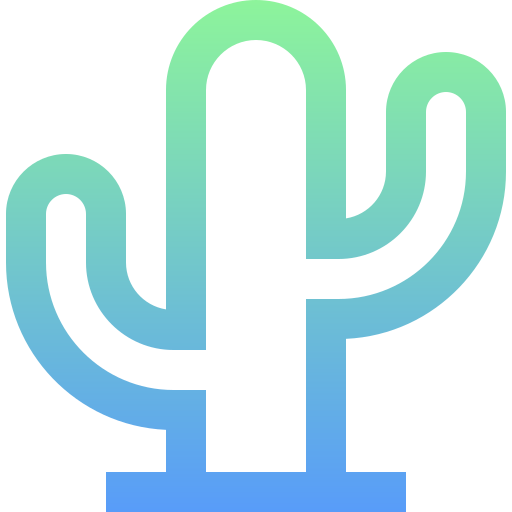 Cactus Super Basic Straight Gradient icon