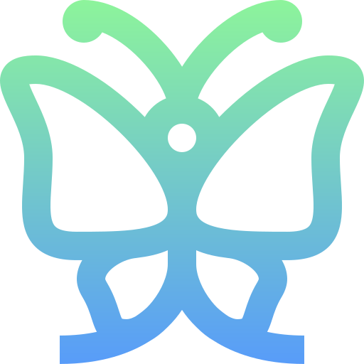 Mariposa Super Basic Straight Gradient icono
