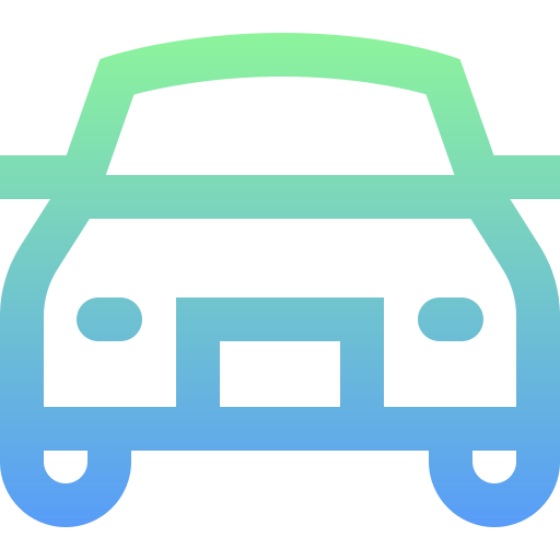 Car Super Basic Straight Gradient icon