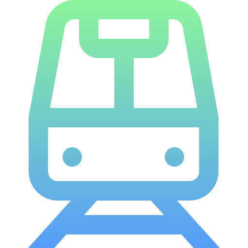 Поезд Super Basic Straight Gradient иконка