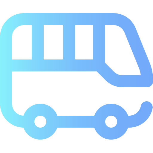 버스 Super Basic Omission Gradient icon