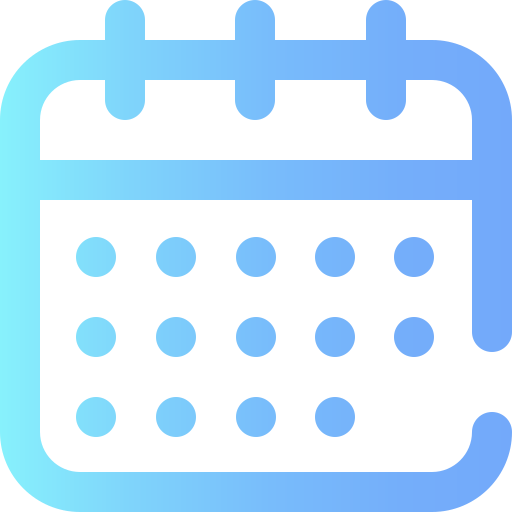 kalendarz Super Basic Omission Gradient ikona