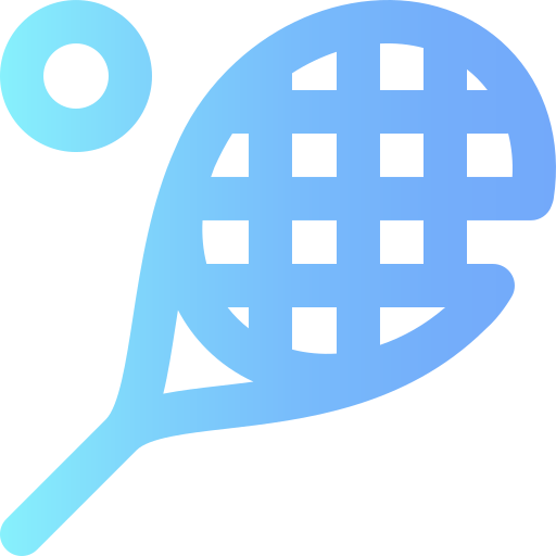 テニス Super Basic Omission Gradient icon