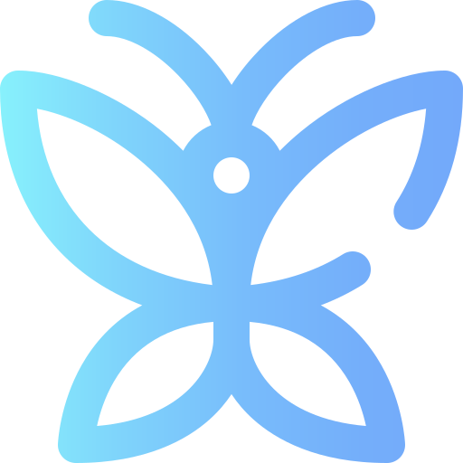 나비 Super Basic Omission Gradient icon