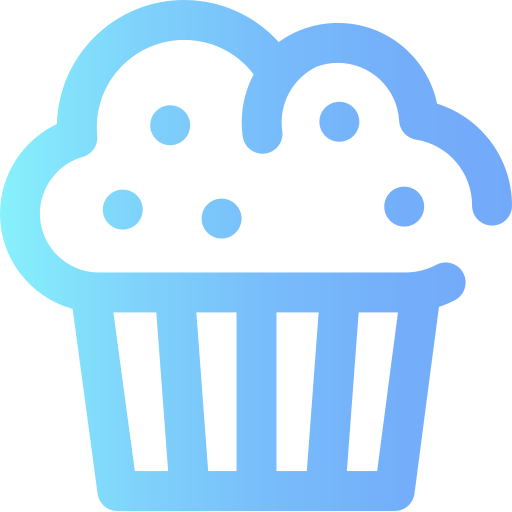 muffinka Super Basic Omission Gradient ikona