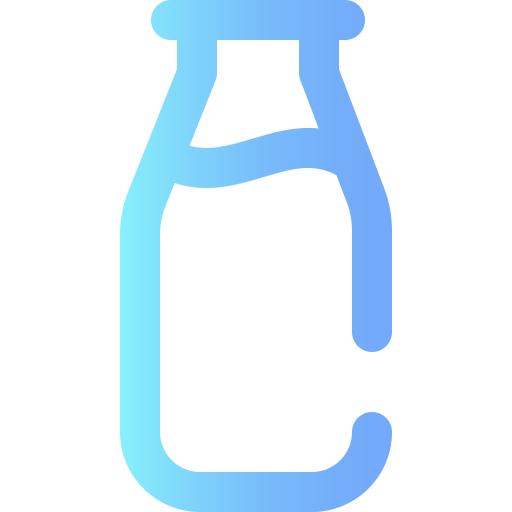 mleko Super Basic Omission Gradient ikona