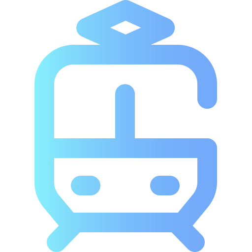 tram Super Basic Omission Gradient icona