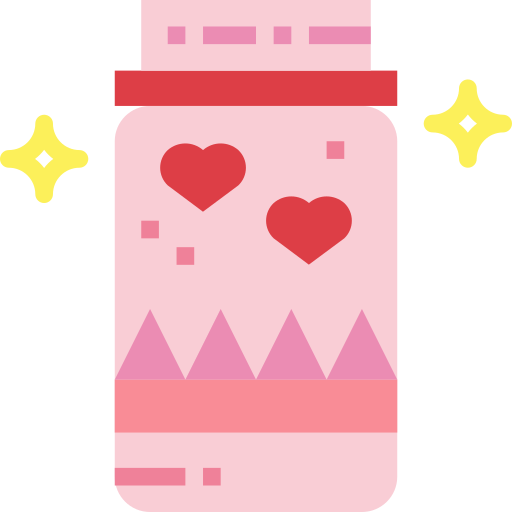 Jar Smalllikeart Flat icon