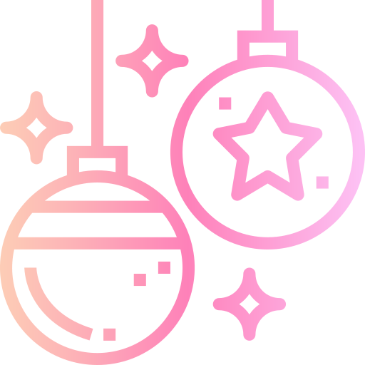 クリスマスボール Smalllikeart Gradient icon