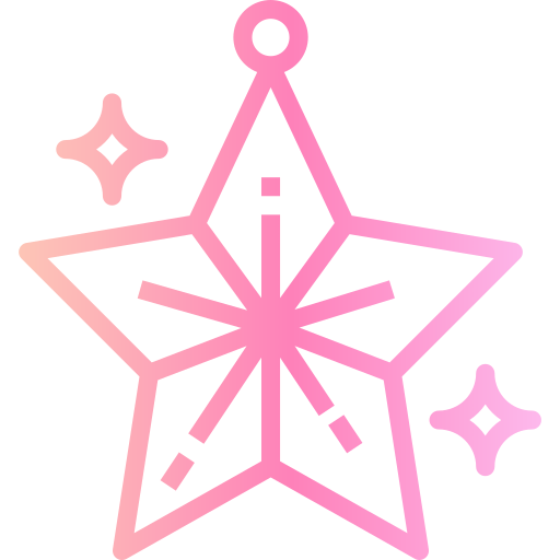Estrella Smalllikeart Gradient icono