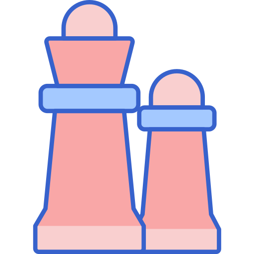 전략 Flaticons Lineal Color icon
