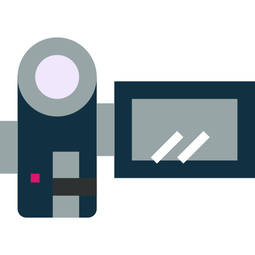 Video camera Smalllikeart Flat icon