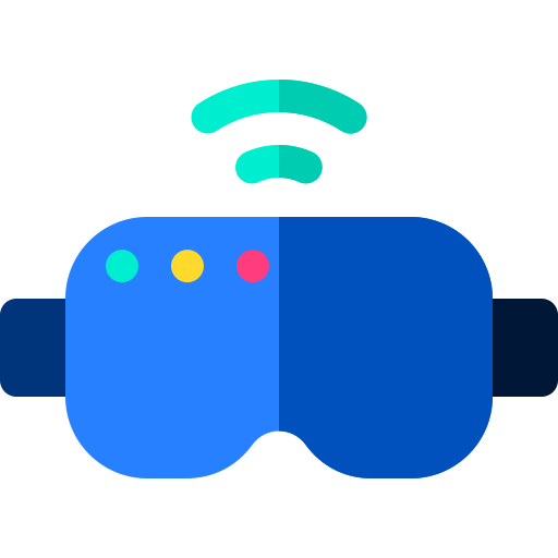 vr 안경 Basic Rounded Flat icon