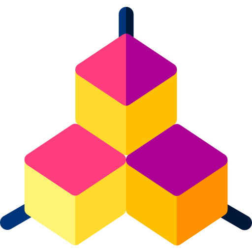 Cube Basic Rounded Flat icon
