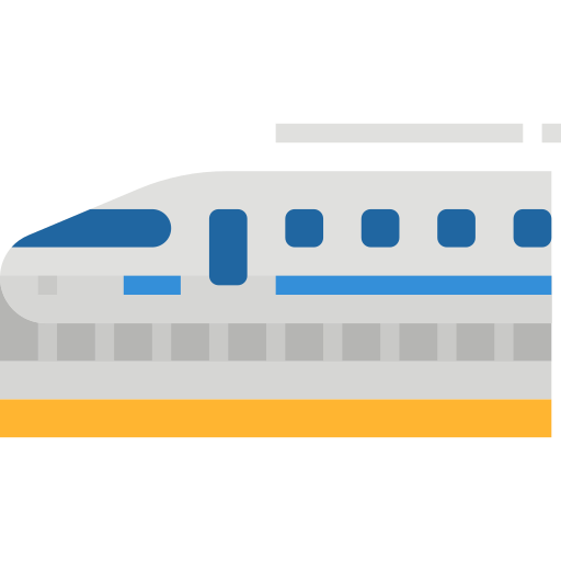 Shinkansen Aphiradee (monkik) Flat icon