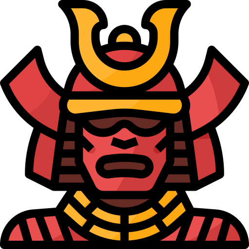 samurai Aphiradee (monkik) Lineal Color icon