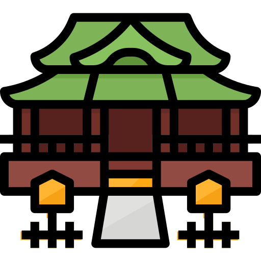 japan Aphiradee (monkik) Lineal Color icon