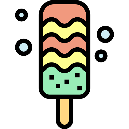 Ice cream Smalllikeart Lineal Color icon