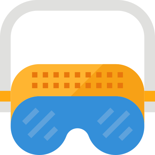 Safety glasses Aphiradee (monkik) Flat icon
