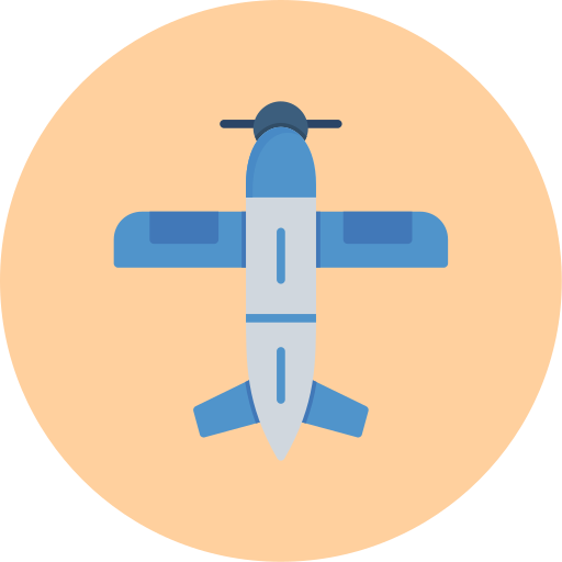 Monoplane Generic color fill icon